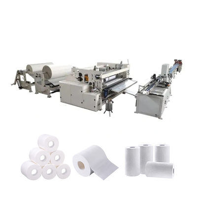 Snelheid V-vouwmachine voor het produceren van gezichtsweefsel bij 110 m/min voor gladde en productie