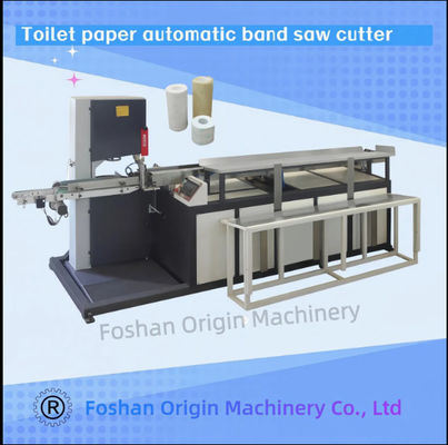 Toiletpapier Keukenpapier Automatische Bandzaag Snijmachine