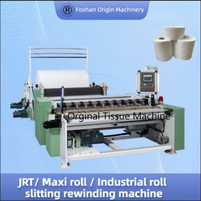 Maxi Roll / Toilet Roll Rewinding Machine 200-300 meter / min.
