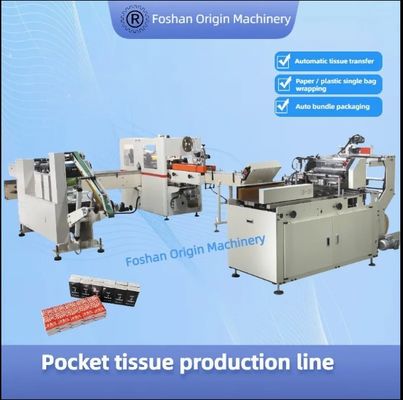 Maximalise uw zakdoekjesweefselproductie met onze snelle toiletpapierproductielijn