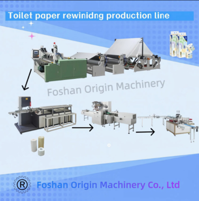 Geavanceerde Toiletpapier Bandzaag Snijmachine voor Verhoogde Productiviteit en Efficiëntie