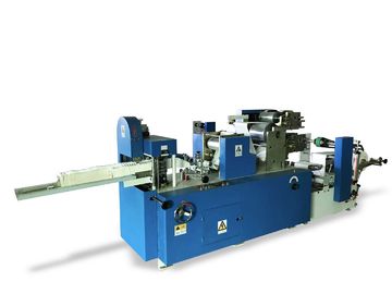 Cocktailservet die Machine 1/4 vouwen Gevouwen Staal aan Document het In reliëf maken met Kleurendruk