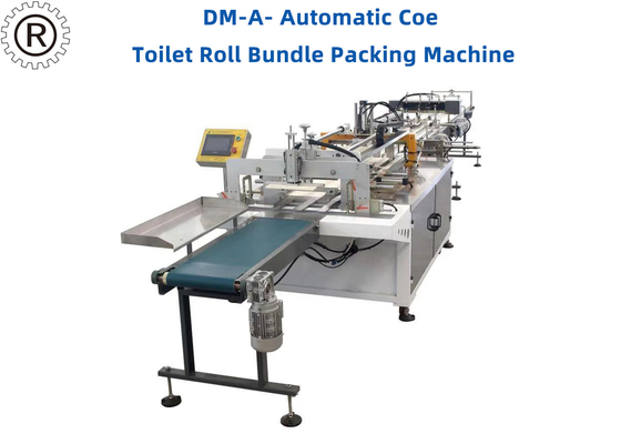 Automatic Toilet Roll Kitchen Roll Bundle Packing Machine 24 rolls
