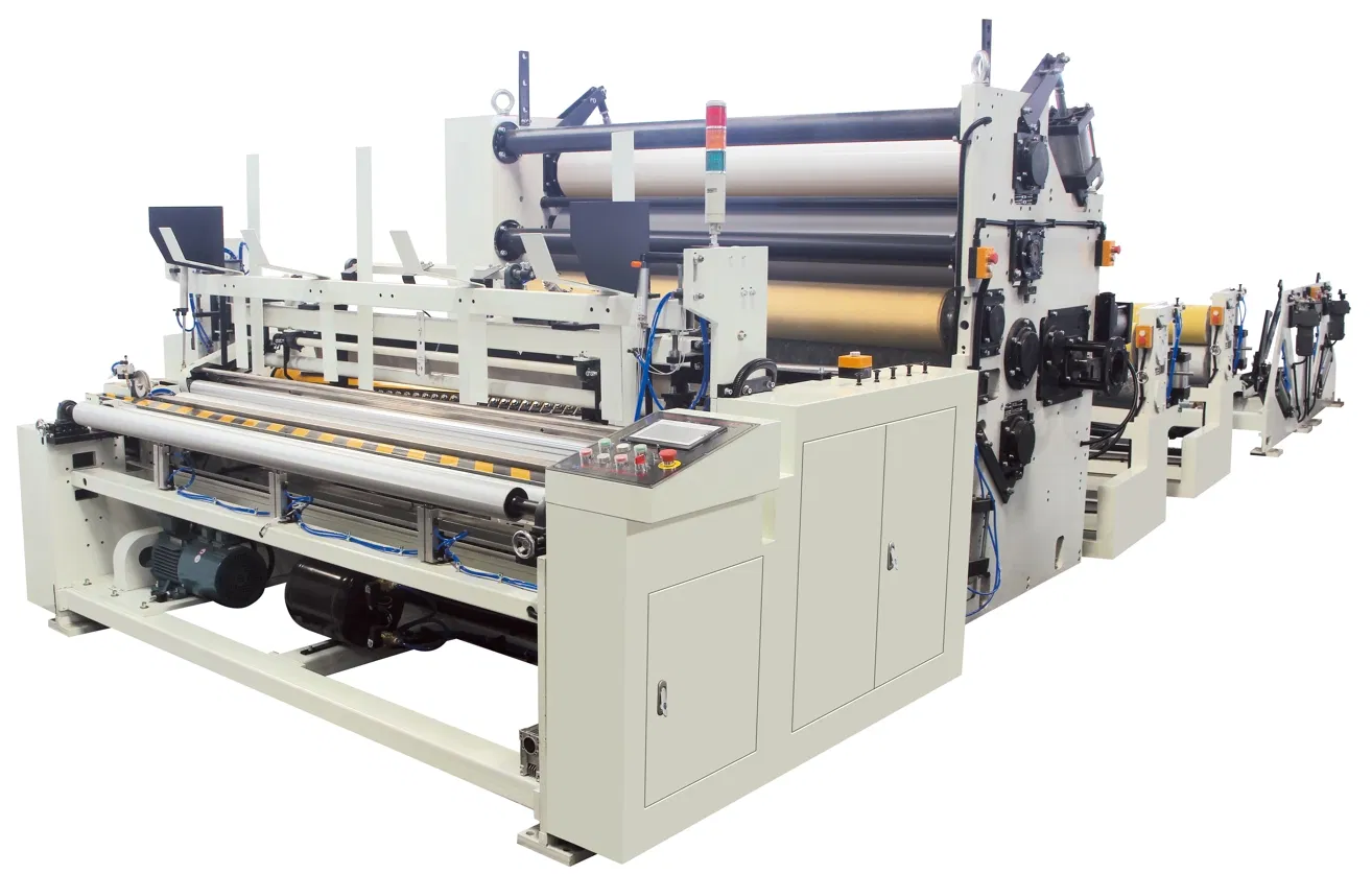 Automatische productielijn voor toiletpapier / keukenrollen Jrt Maxi Rewindmachines 0