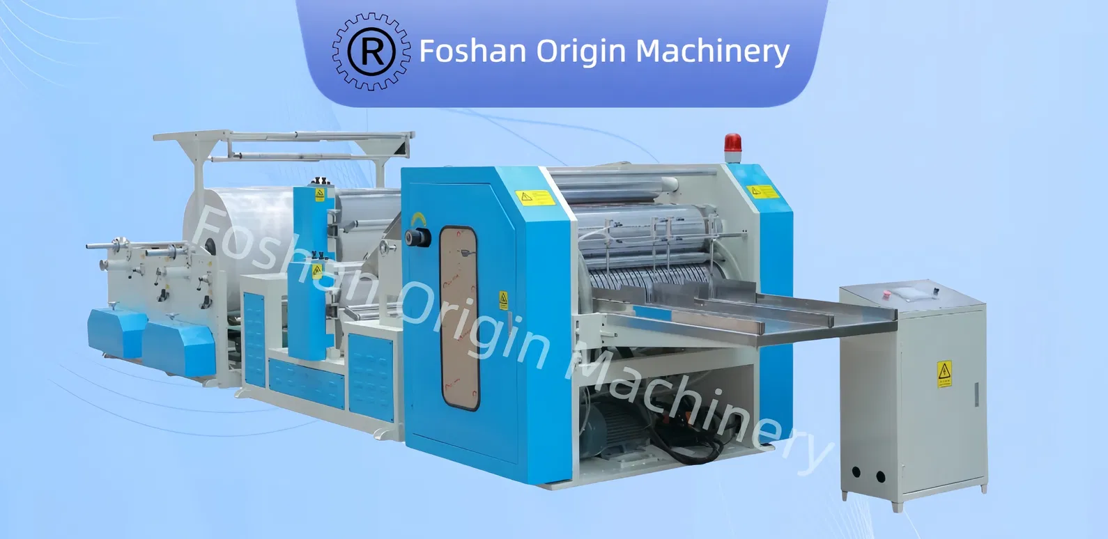 1-3 laags papieren servet, 1/8 vouw, machineproductie 0