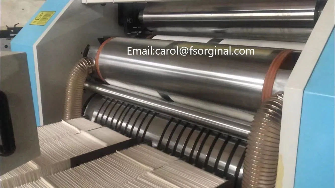 1-3 laags papieren servet, 1/8 vouw, machineproductie 5