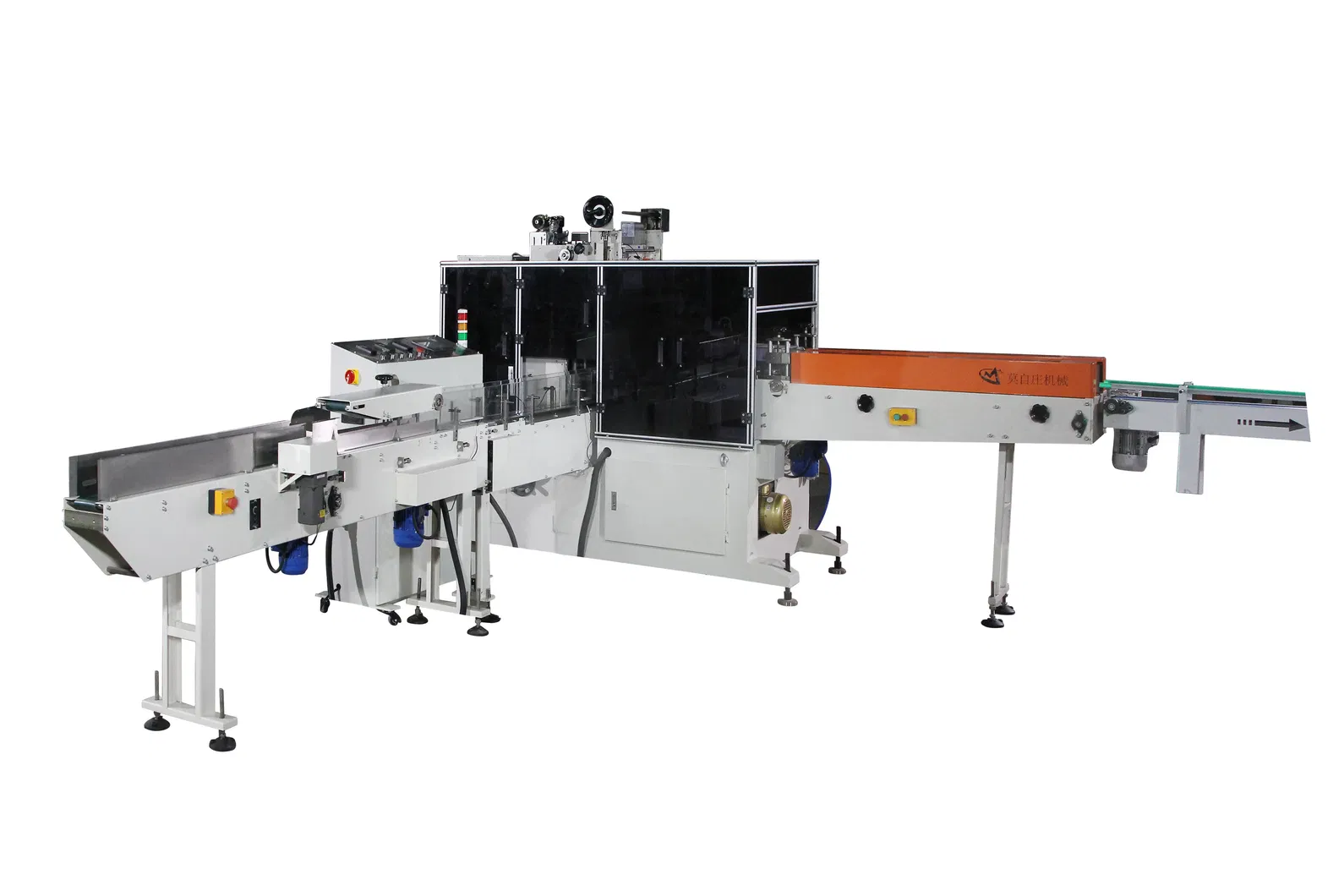 Machine voor het maken van gezichtsdoekjes, semi-automatische productielijn 5