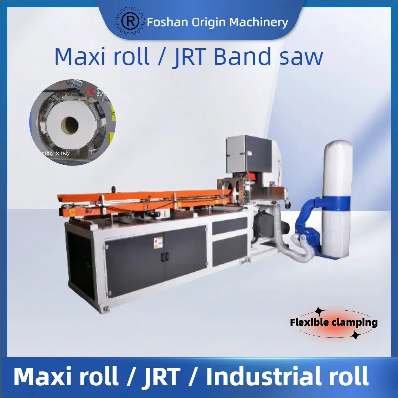 Toiletrol Keukenhanddoek Maxi Roll Meerdere gewalste weefselproductielijn Machine Rewinding Cutting Packing 1