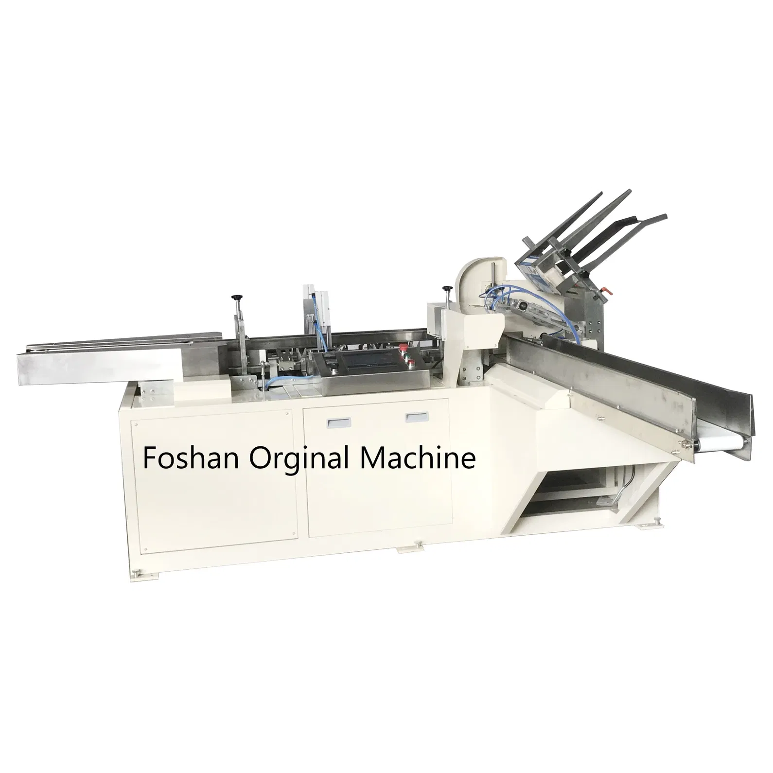 Gezichtsweefsel Kleine machine doos Pakket met staal tot staal embossing unit 4
