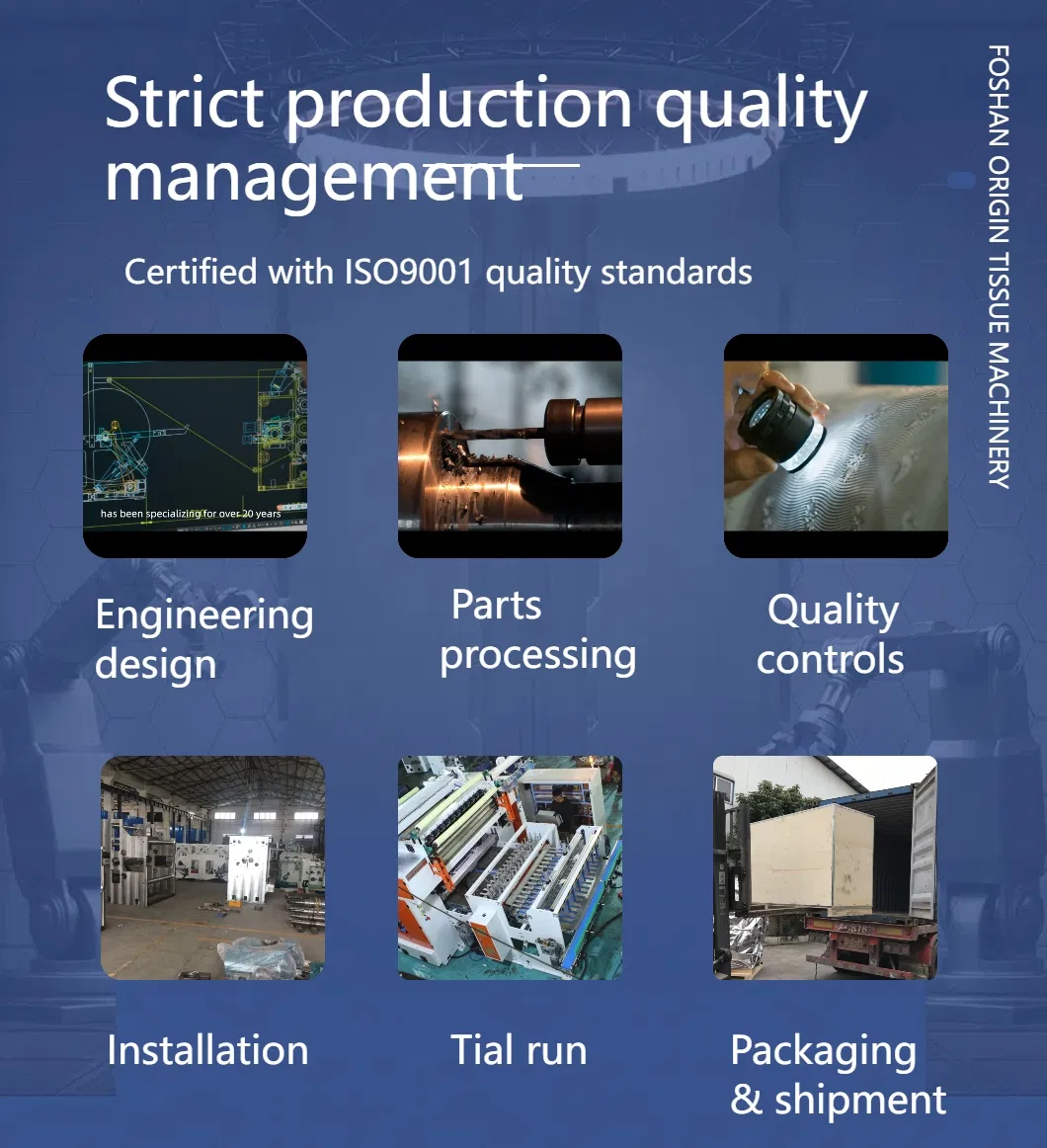 Revolutionize Your Manufacturing with Our Advanced Toilet Paper Production Line 8