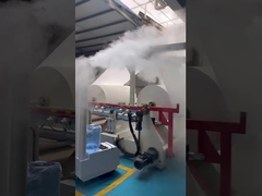 Productielijn voor onderste trek / productielijn voor v-vouw gezichtsweefsel met automatische overdracht